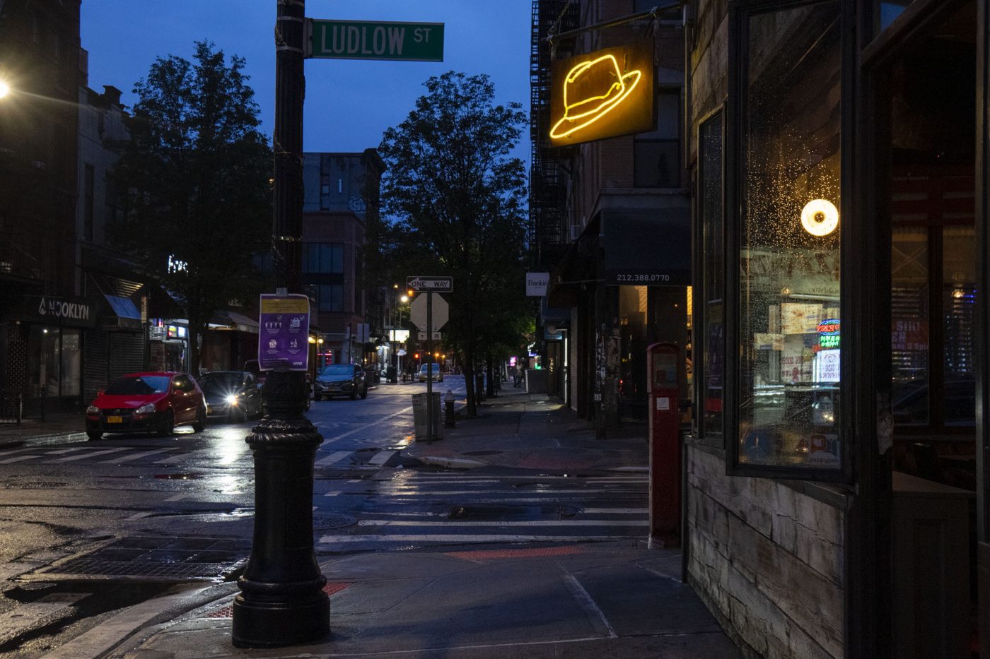 The Hat restaurant, Ludlow and Stanton Streets