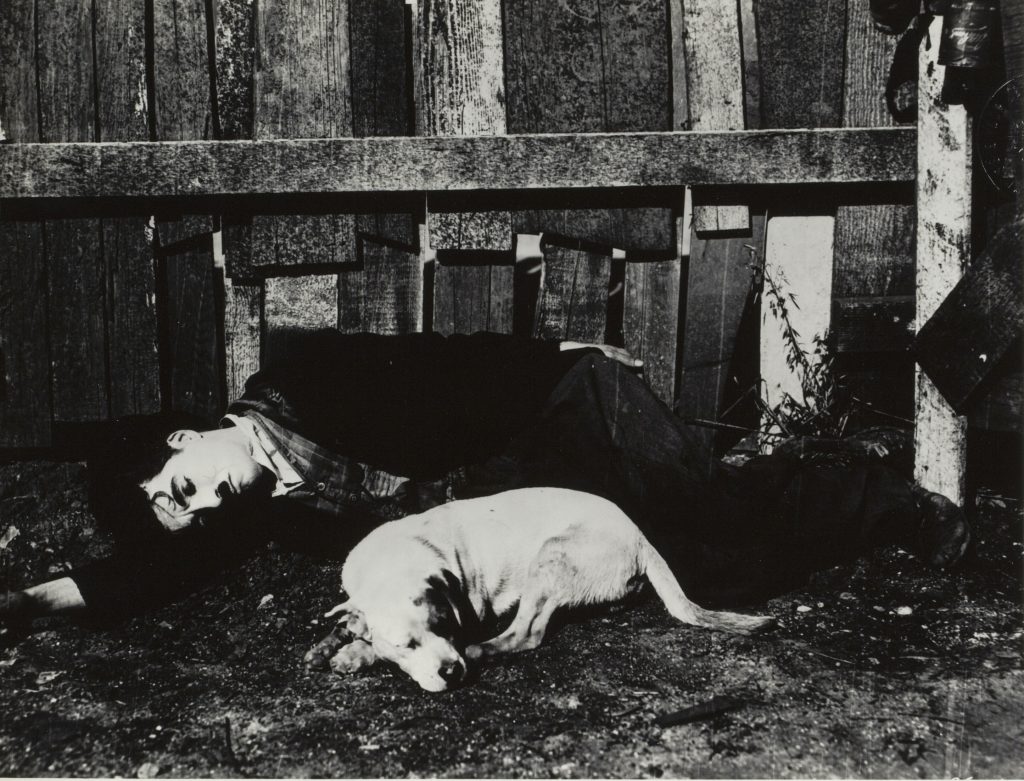 Still from "A Dog's Life", Charles Chaplin, 1918